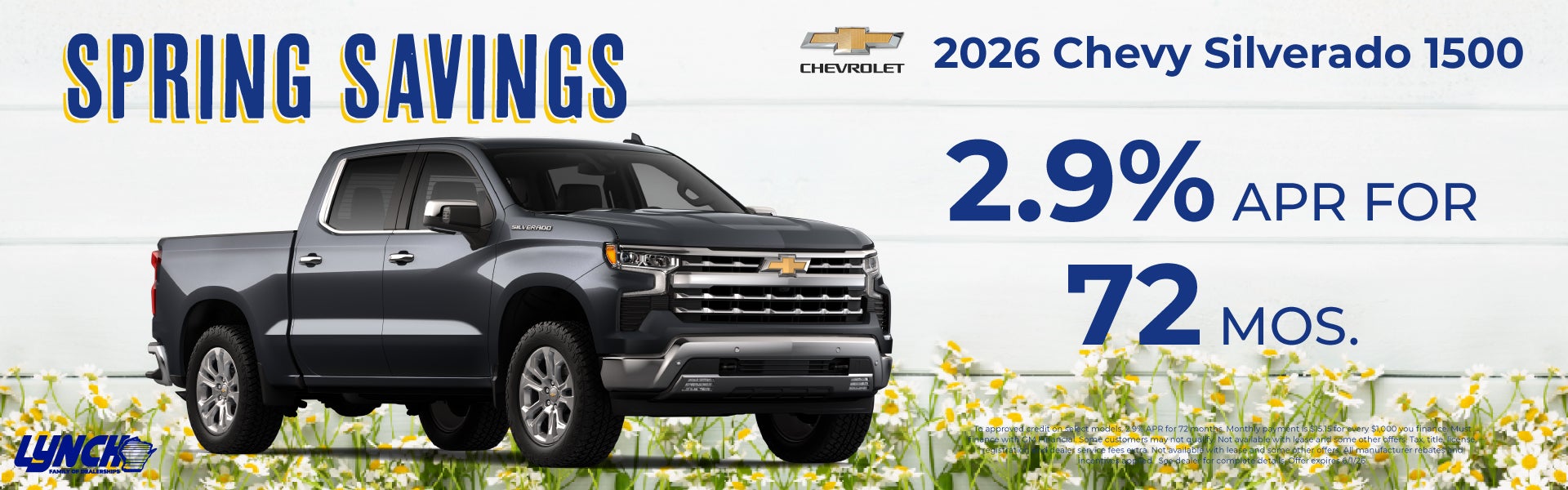 Lynch Chevy Kenosha Silverado savings